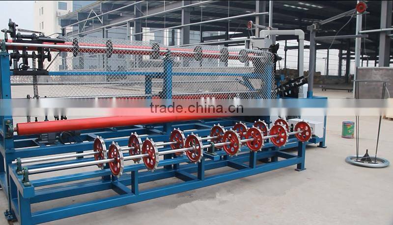 Full Automatic Chain Link Fence Machine Alibaba China Supplier