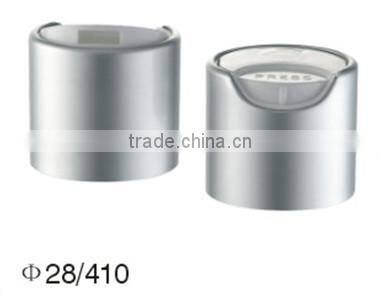 Plastic Caps New design 18mm plastic water bottle caps, Aluminum disc top cap/