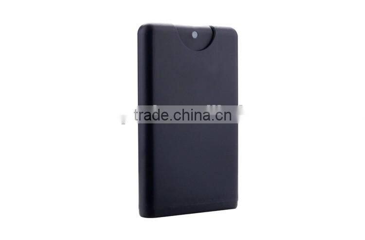20ml credit card spray flat mist perfume bottle stand sanitizer