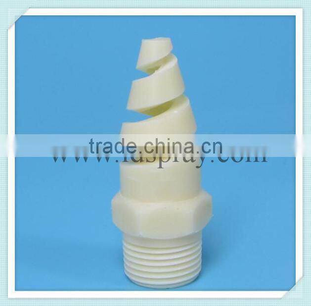 Nylon SPJT full cone spiral spray jet nozzle
