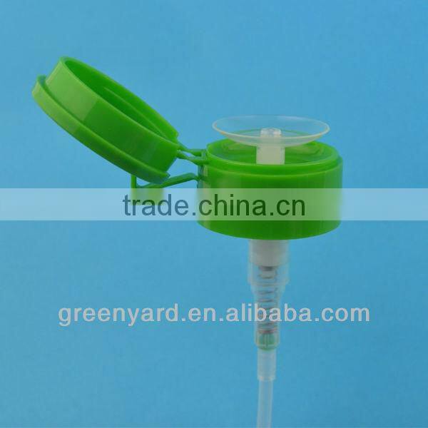 PP pump cap for alcohol