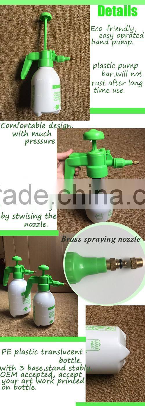 2017 new item beautiful good quality high pressure garden sprayer