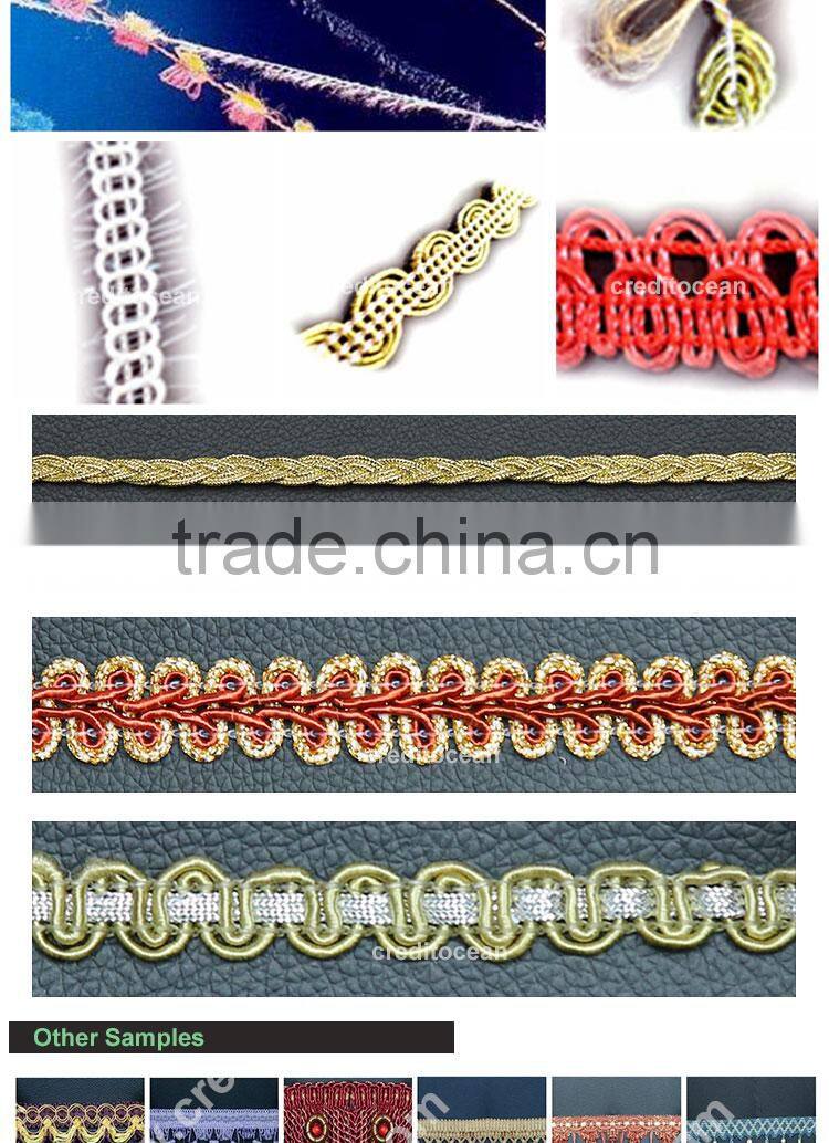 CREDIT OCEAN COD curtain crochet lace making machine