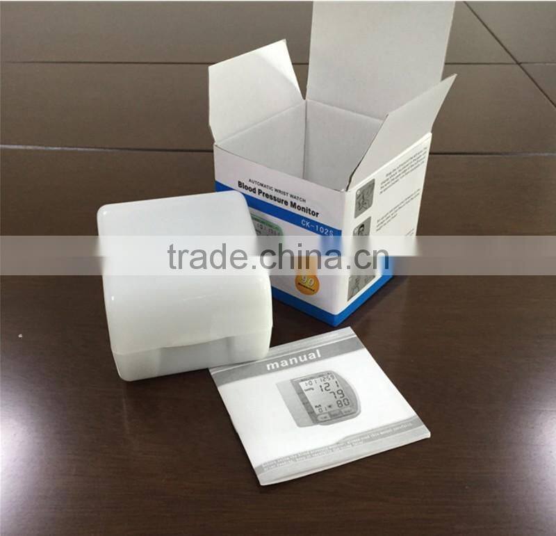 2017 Digital Wrist Blood Pressure Monitor Arm Meter Pulse Heart Beat Meter LCD Automatic sphygmomanometer