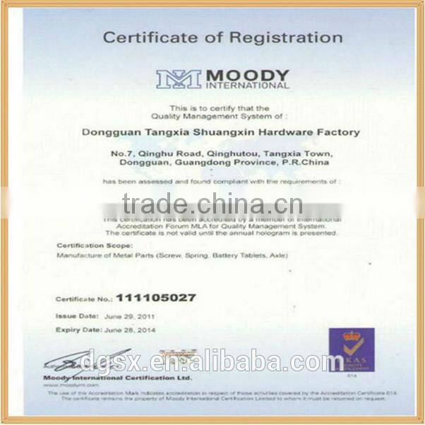 OEM high quality reasonable price metal durable anti theft bolt and nut