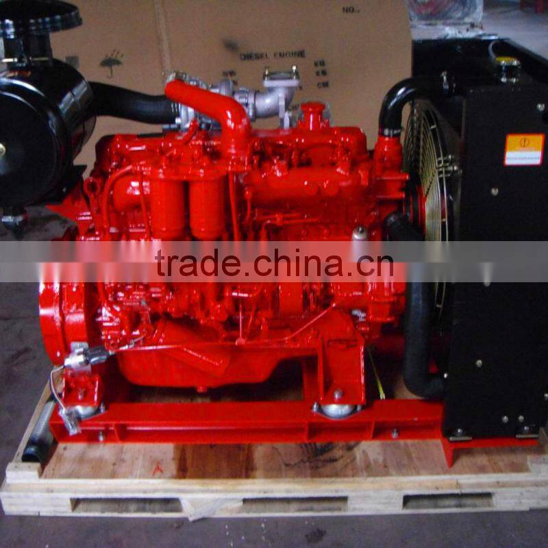 New fire fighting equipment with 6 cylinders diesel engine 6102BZS