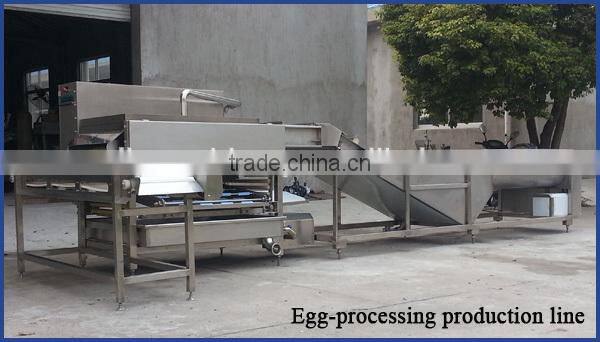 Factory price good performance hen egg peeling equipment
