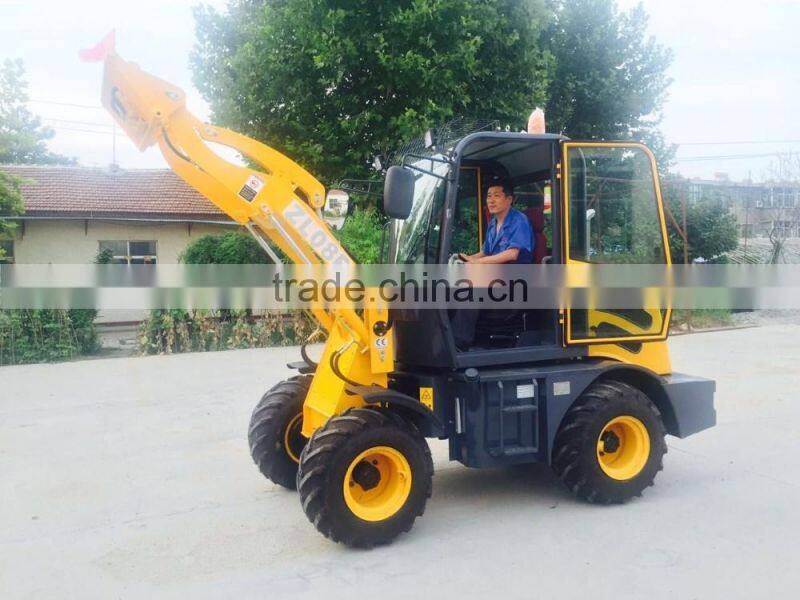 2017 newest type 0.8ton Rated loading capacity ZL08F with CE certificate