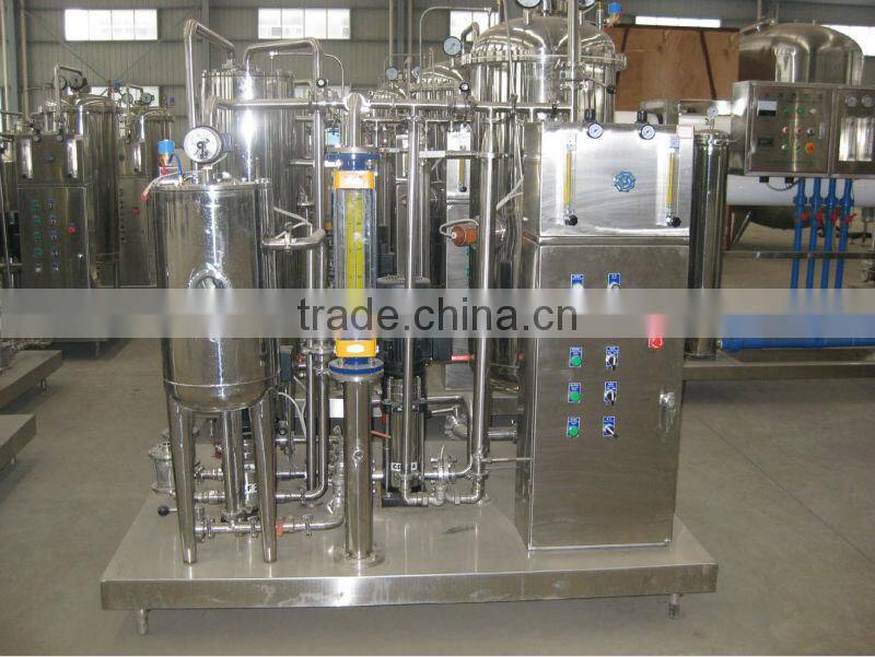 Water Syrup CO2 Mixer