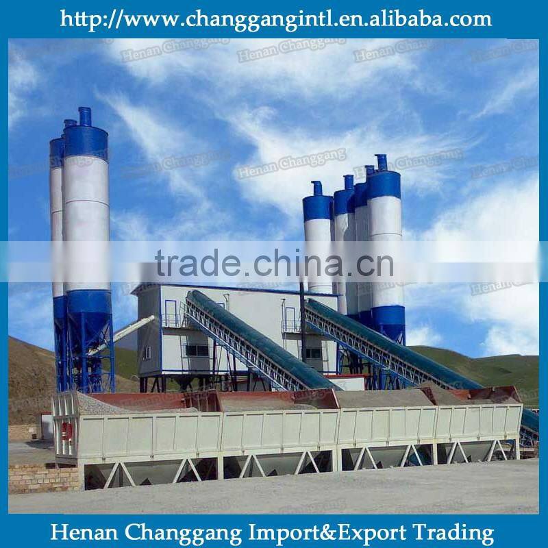 high-speed rail using concrete mixing plant