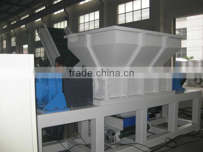 double shaft shredder machine