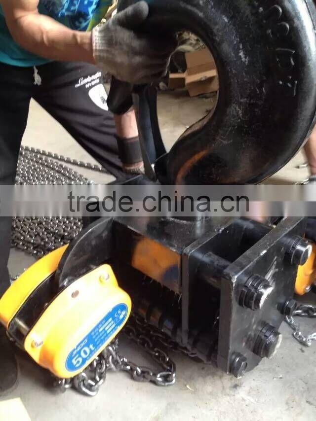 hand winch 10ton chain block HSZ-V pulley block
