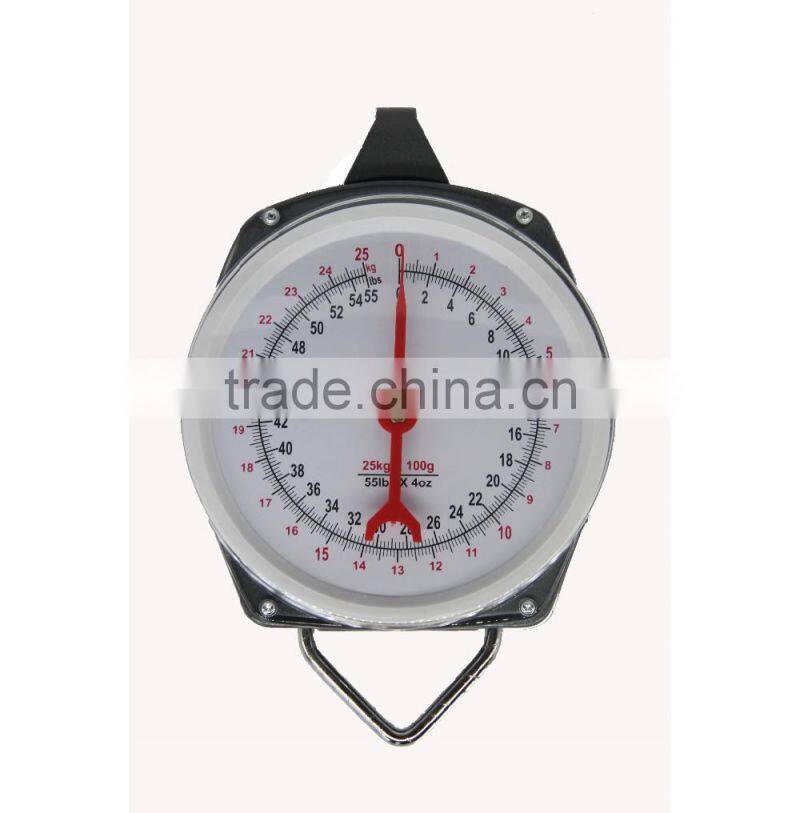 2017 high quality 0.1kg 1kg 5kg 10kg 25kg Hanging spring scale