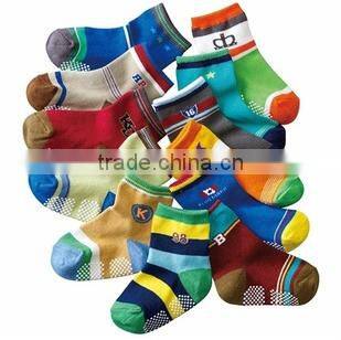 Children sock with point printed