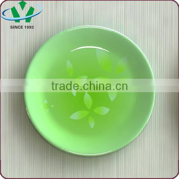 set of 5 cartoon design ceramic children dinner set with non-slip silicone base