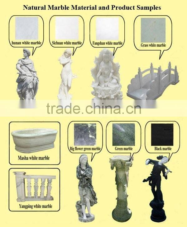 Hand Carved Natural Stone Kneeling Angel Design Headstone