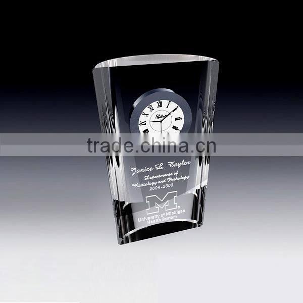 souvenir gift crystal clocks wholesale