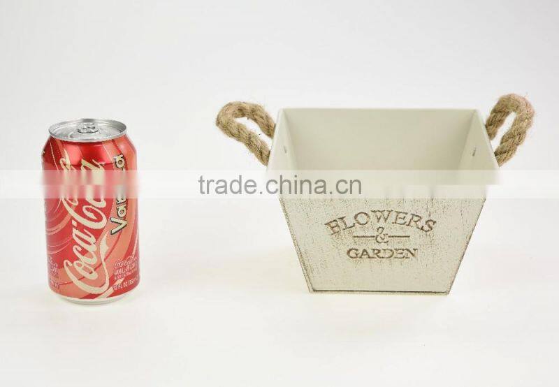 cheap home & garden outdoor hanging galvanized metal bucket vase