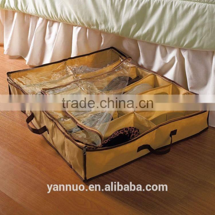 Nonwoven shoe box storage bag home finishing bag As Seen On TV 2017