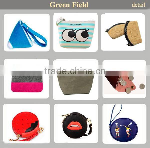 wholesale felt coin purse felt fabric change coin pouch