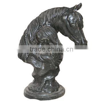 Cast Iron Vivid Animal Statue Horse Statue