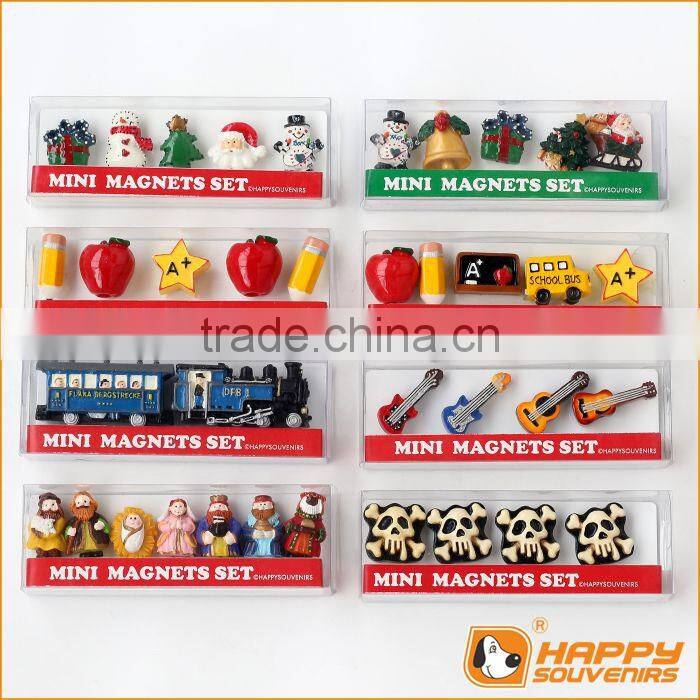 fruit series fridge sticker magnet polyresin for promotion