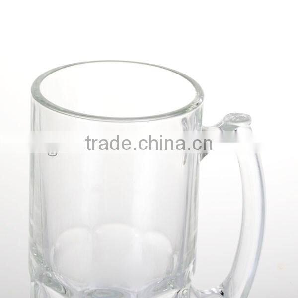 1L larger mason jar engraved glass beer mugs with handle