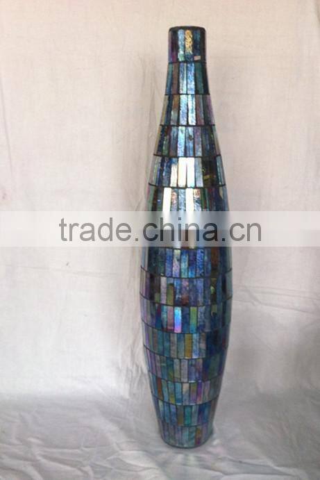 Table Decoration New Design Mosaic Bulk Glass Vases