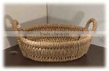 Wholesale cheaper water grass basket & raffia basket & straw basket