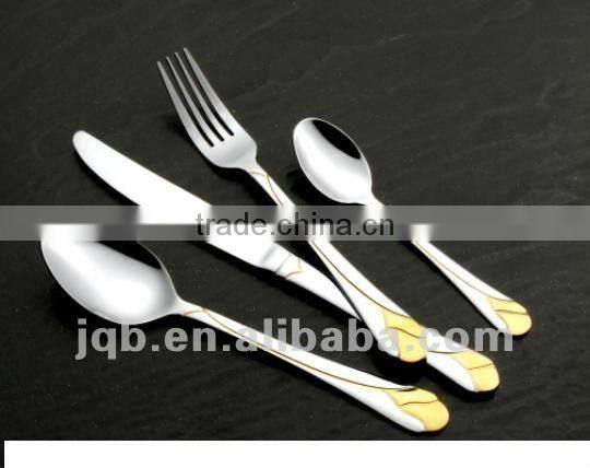 stainless steel dining cutlery set with low price and high quality