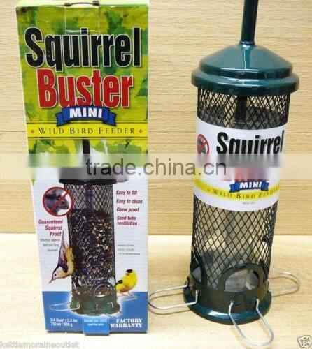 Hanging humming bird feeder
