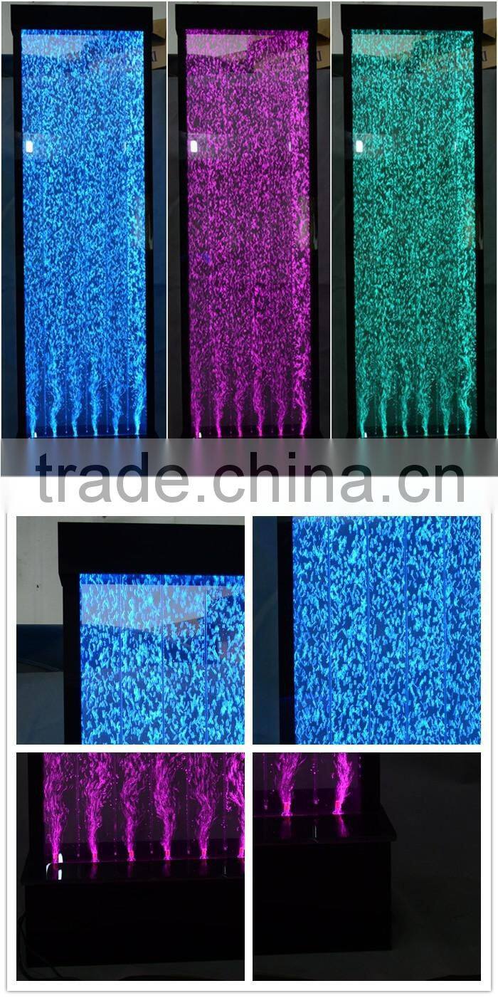 decor screen led acrylic water bubble panel wall