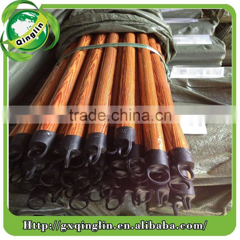 110*2.2cm pvc coated wooden broom handle