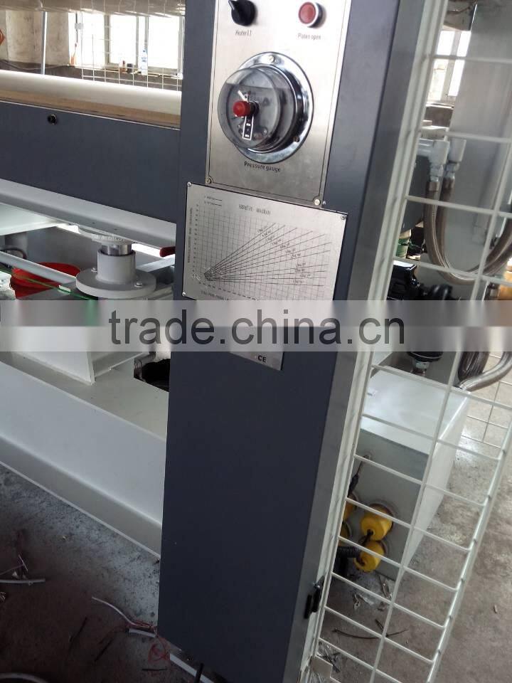 Hot Press SH-4x8/100-1 with Total pressure 1000KN and Working layers 1