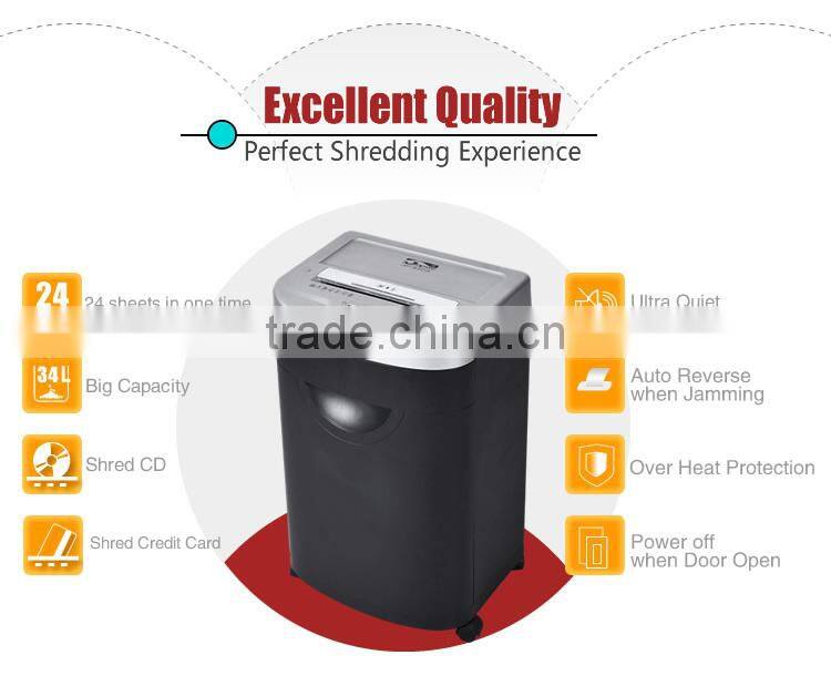 JP-820S Strip cut Paper shredder GS UL certificate made in china