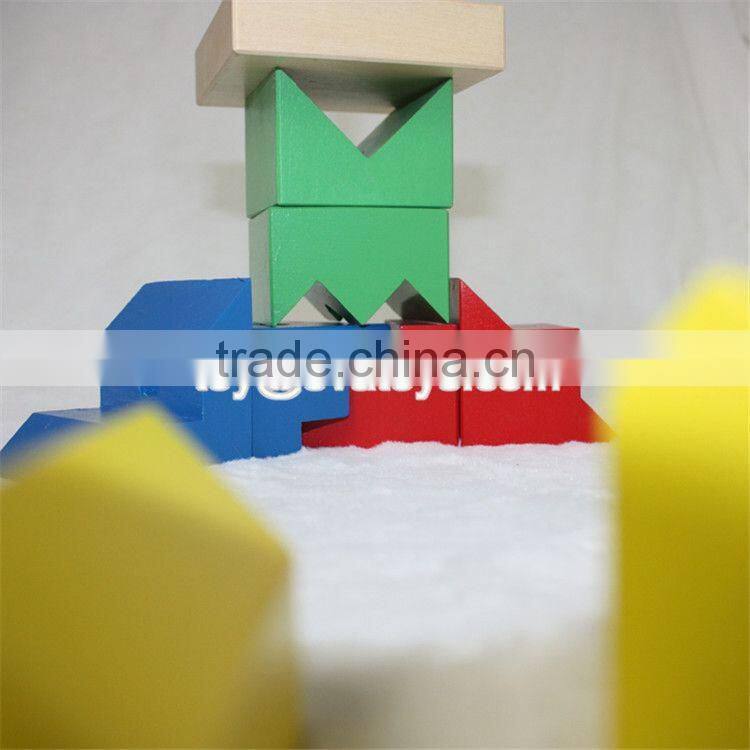 wholesale cheap educational stacking toys wooden children building blocks W13E070