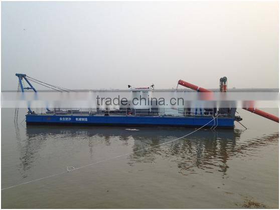 China stock cutter suction dredger