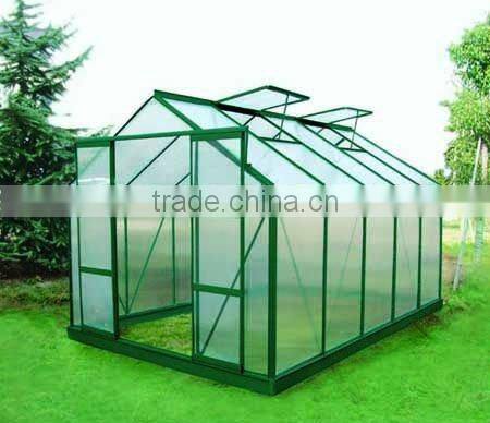 widely-used greenhouse with spring clips