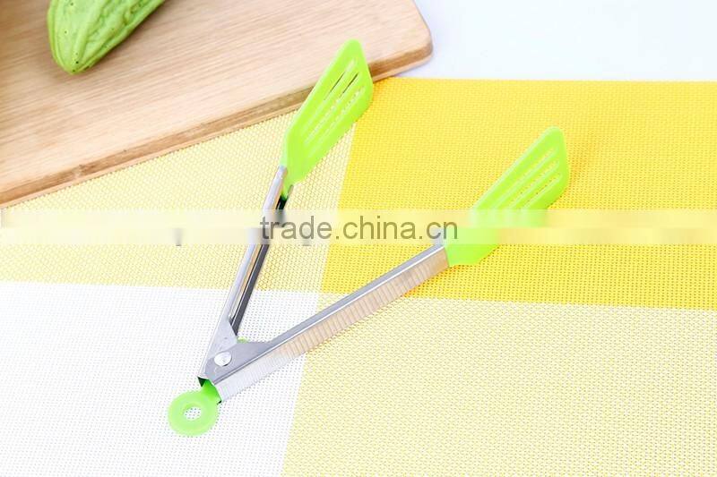 UJ16 9 Inch High Quality Stainless Steel Serving Tongs