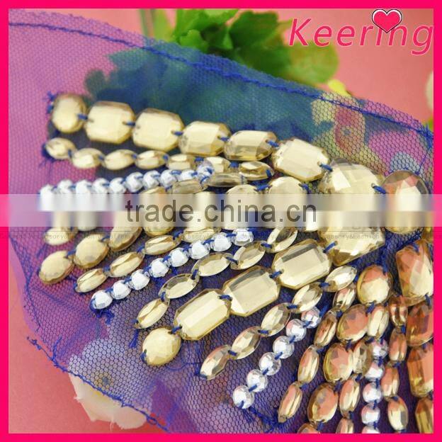 2014 embroidery patch cord fashion slim patch WPH-1776