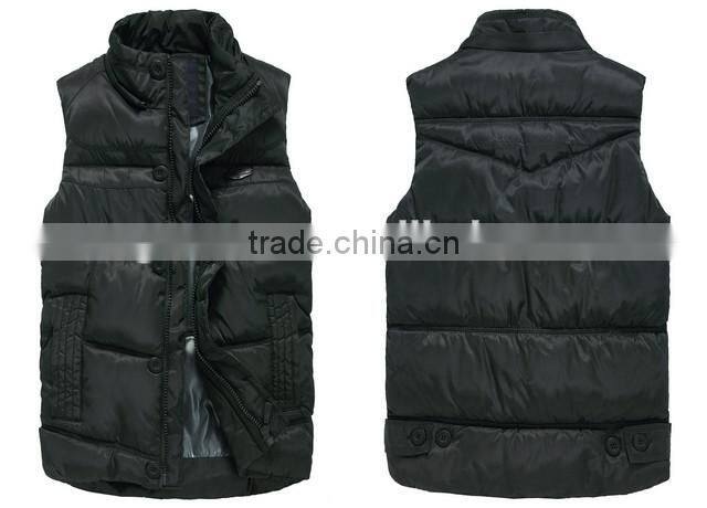 Work uniform vest with detachable hood