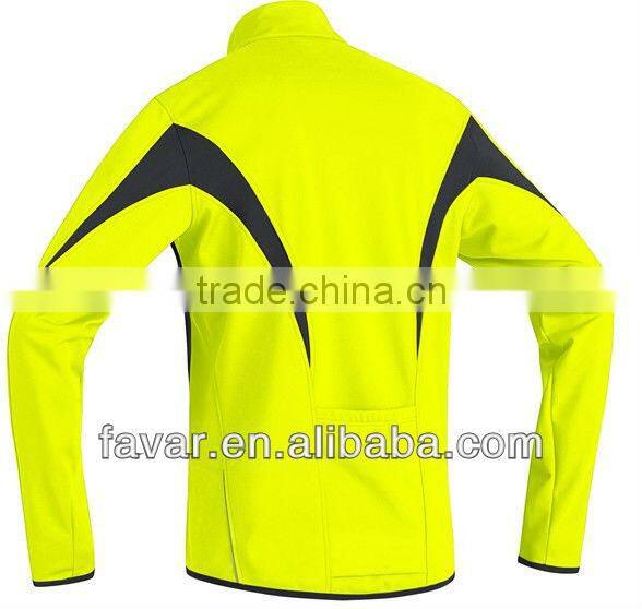 Hi Vis Protect Bike Wear Contest 92% Polyester 8% Spandex Red Softshell Jacket
