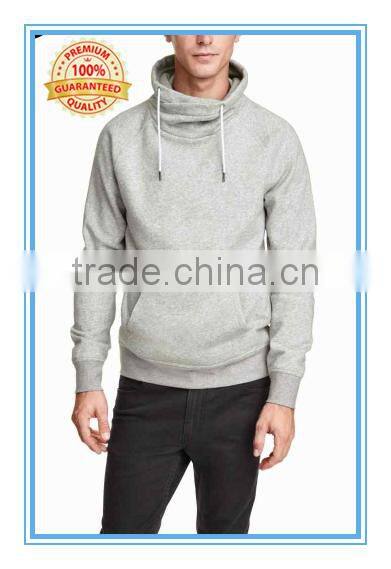 Long sleeved top funnel collar sweatshirt