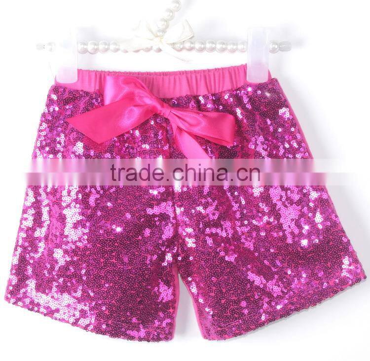Hot New Products For 2015 Fashion Baby Girl Cloth Kids Short Sequins Pants