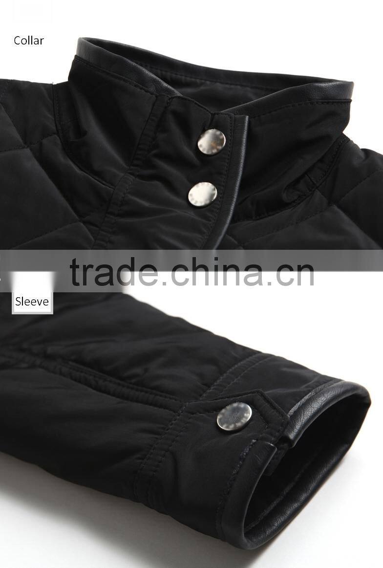 Best Popular Ladies Quilting Short Jacket With Stand Collar