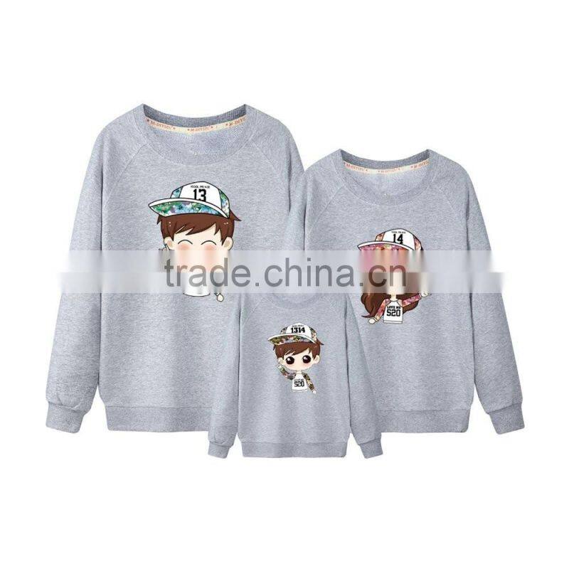 Custom family love couple printing design hoodies for couple