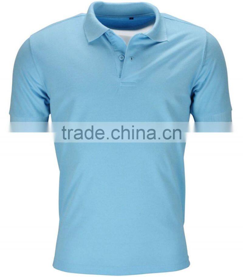 Promotional high quality china manufacture custom blank pique fabric mens polo shirts sports gym wear various colors polo design