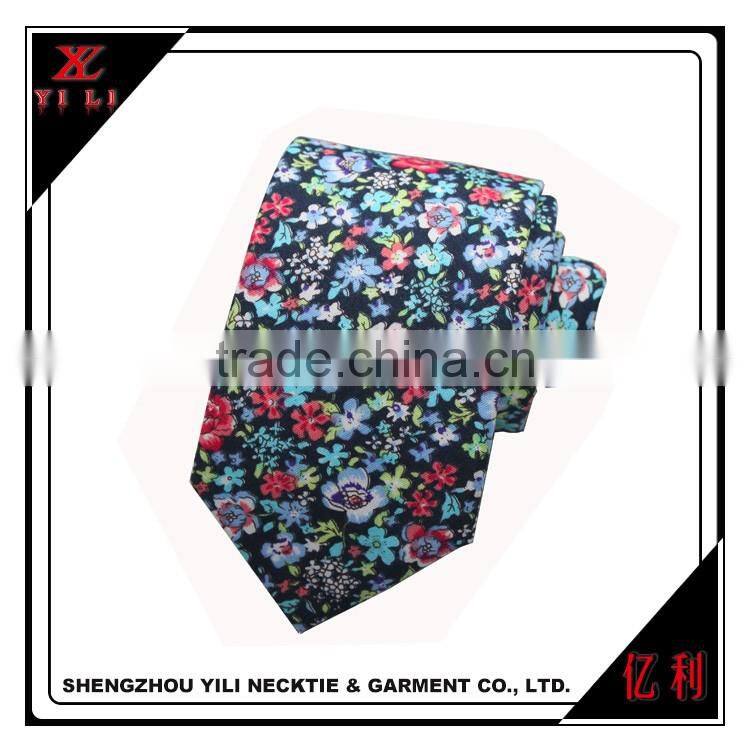 Cheap unique promotional advertising used cotten tie