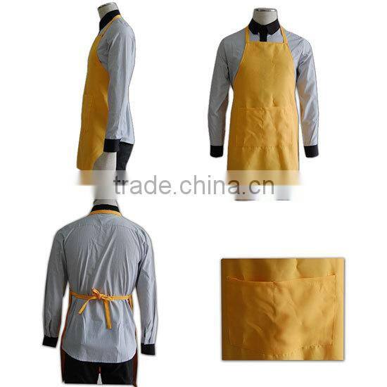 Wholesale promotional chef cotton cheap cobbler aprons (AP025)
