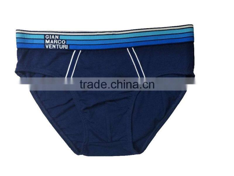 custom men basic brief underwear polyester